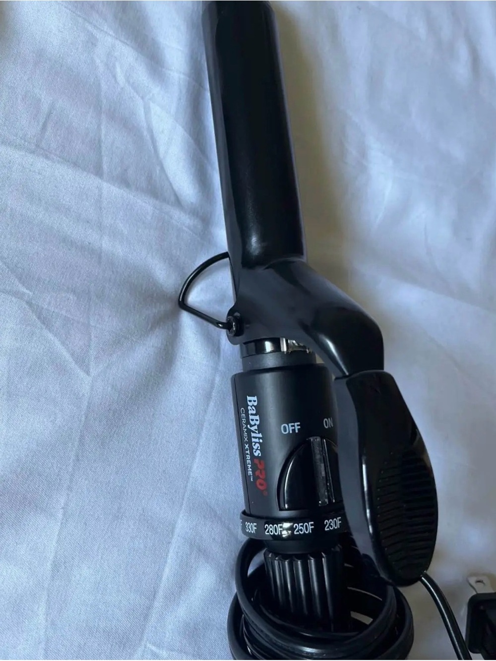 BaBylissPRO Black Curling Iron - 1" Barrel